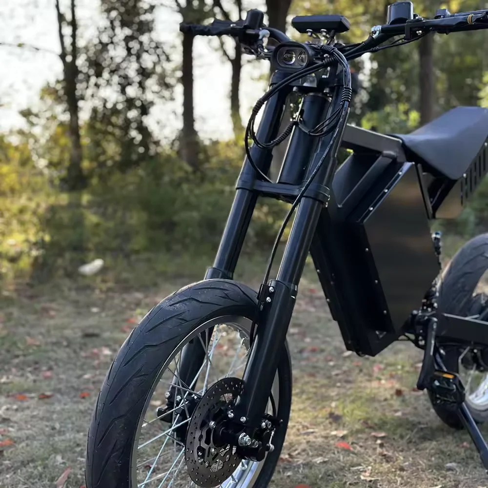 2026 Latest CS20 Street Racing Electric Bike with 72V 12000W QS205 V3 Motor Aluminum Alloy Frame Lithium Battery Power Supply
