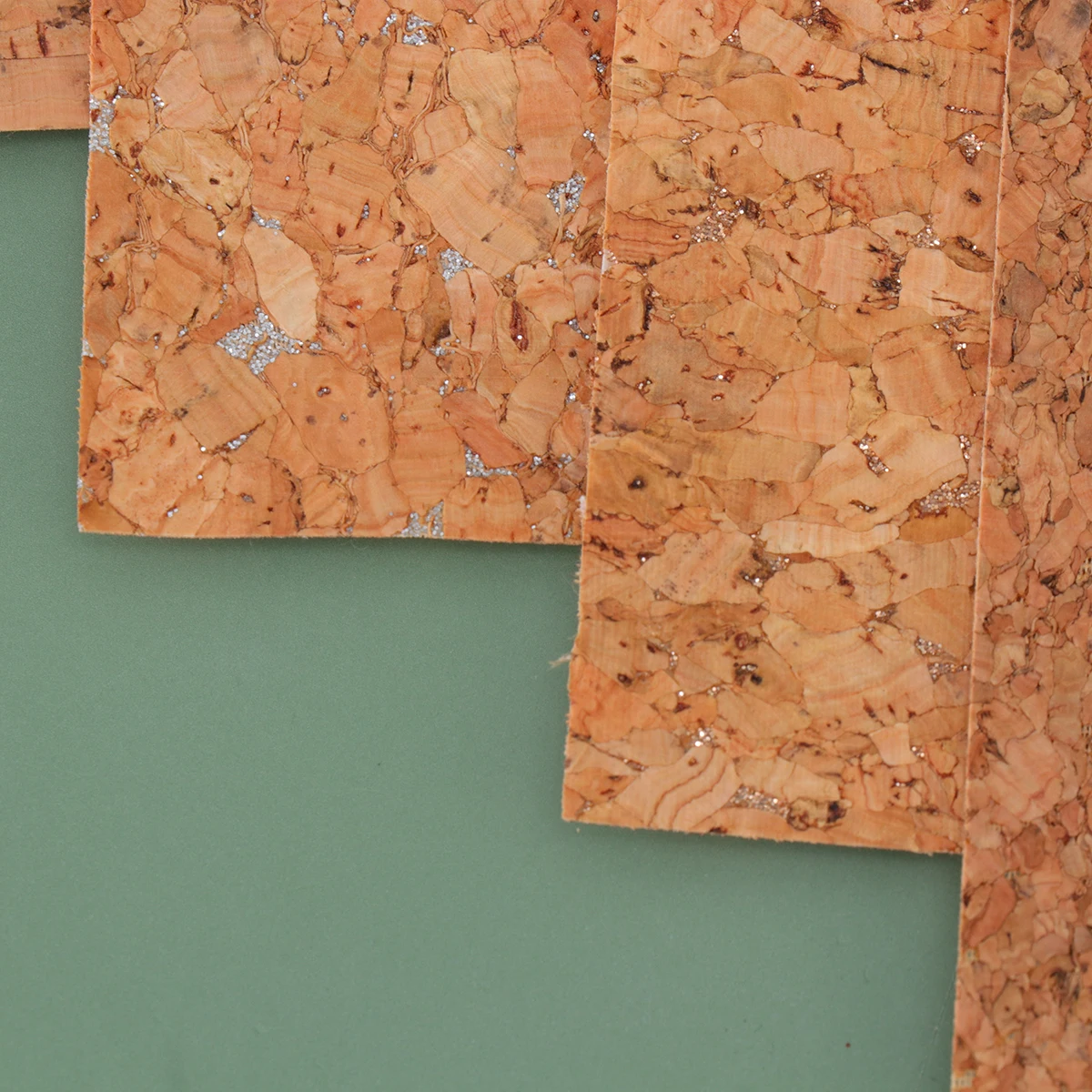 

6Pcs Printed Kit for DIY Accessories Craft Supplies PU Artificial Sheets for Jewelry Headband Bag Hat Decor