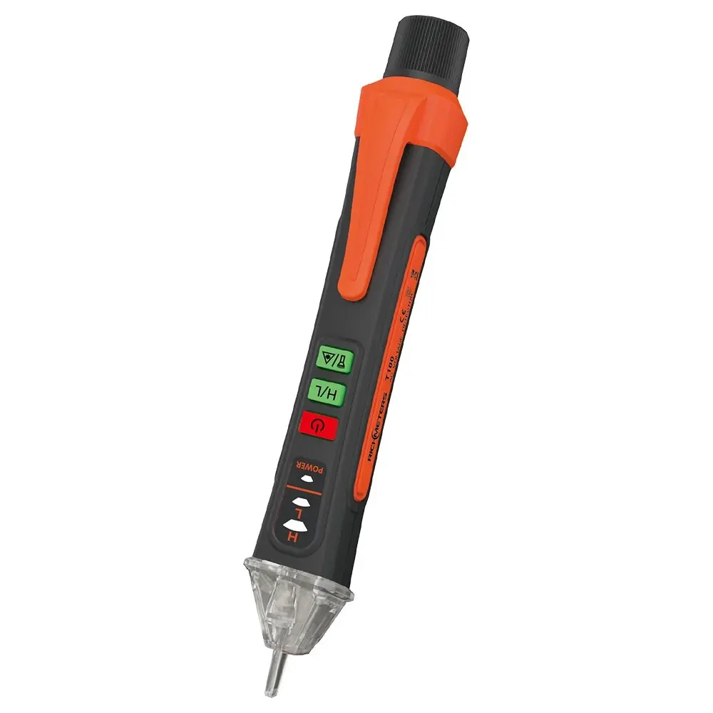 Non-Contact Voltage Tester 12-1000V AC Voltage Checker Pen Orange Smart Circuit Inspection Tool Electricity Measuring Pen