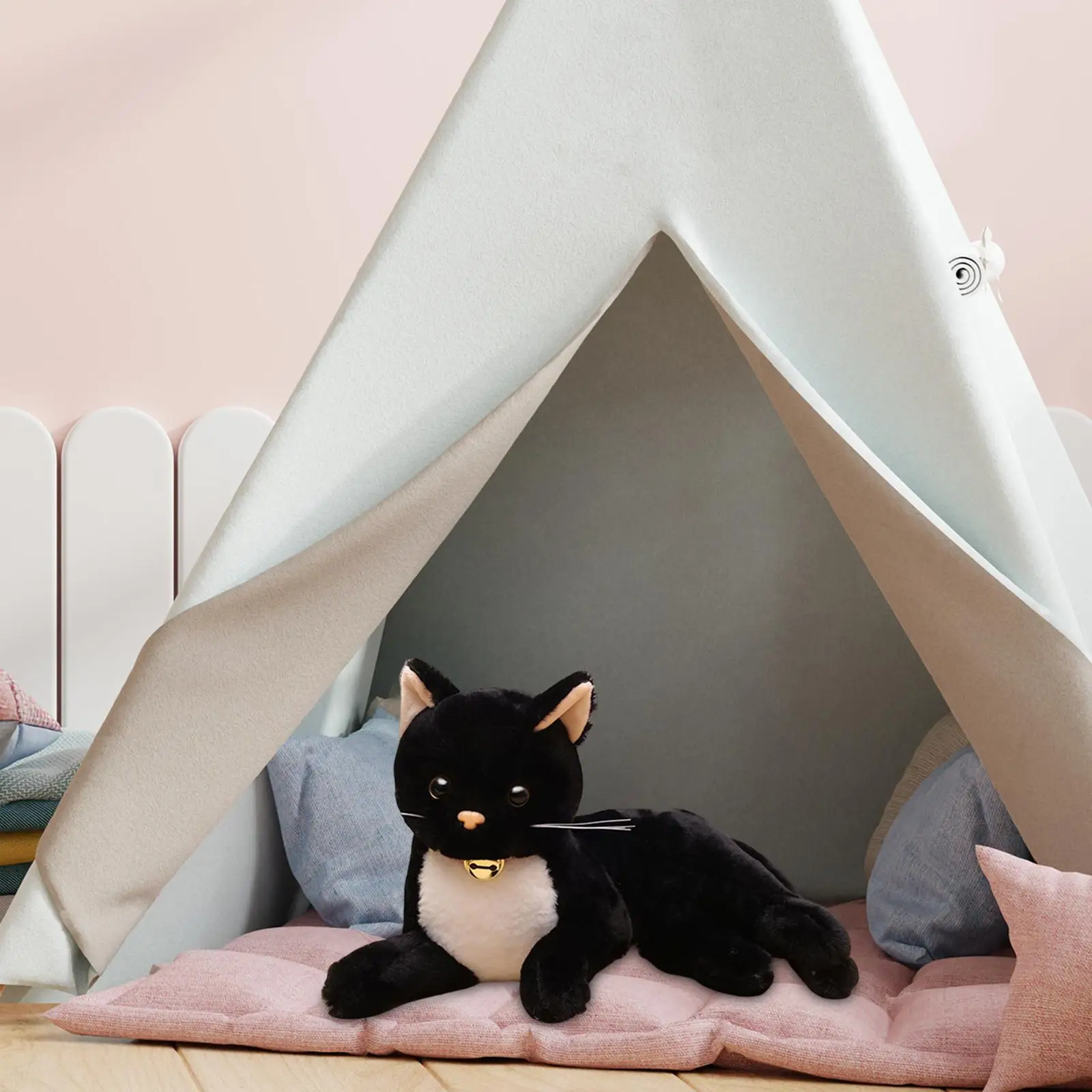 Plüschkatzen-Kuscheltiere, kuschelig für Raumdekoration, Schlafenszeit, Freund, Urlaub