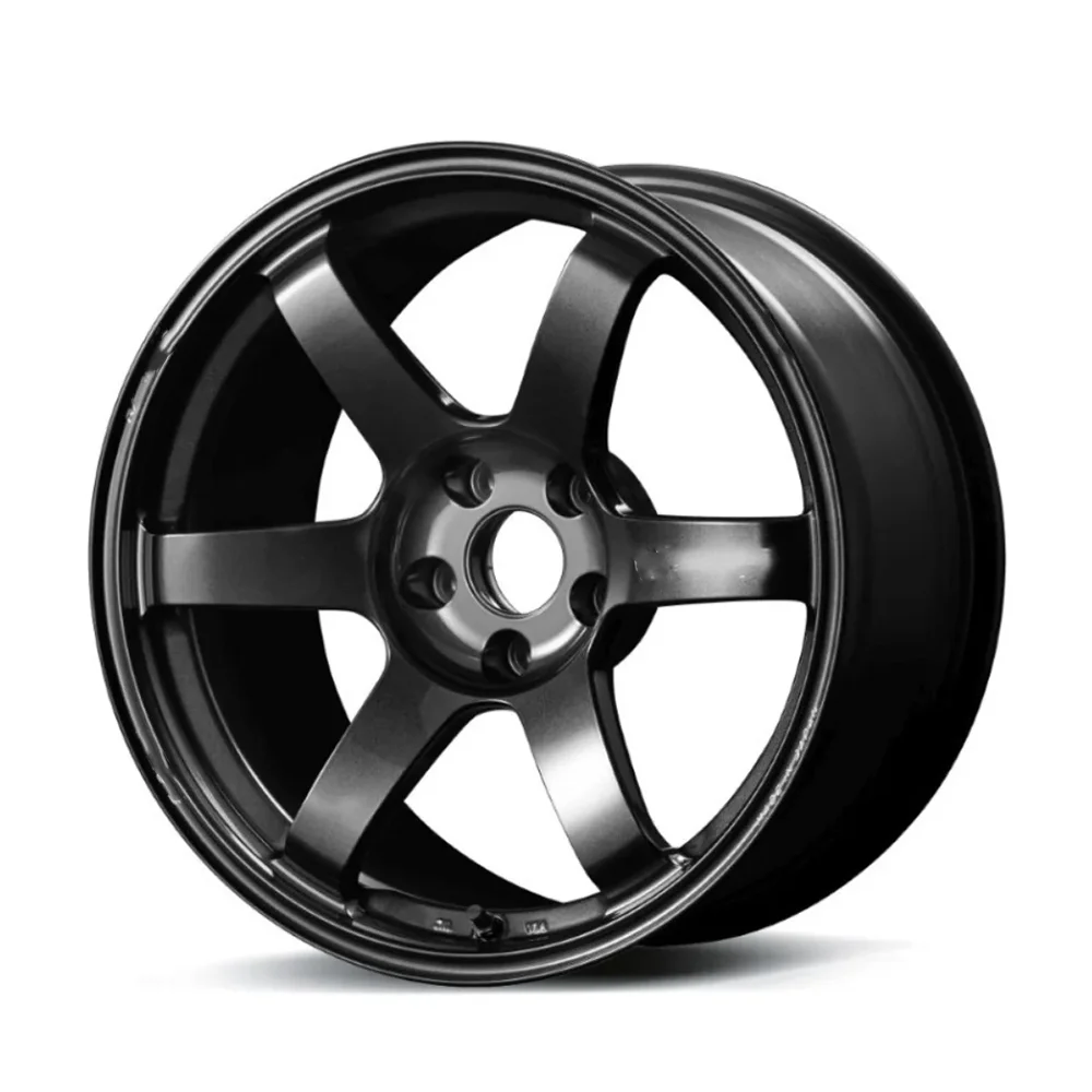 Gunmetal Wheels 5x114.3 5x120 Customized Size Rims For Nissan Skyline GTR BMW Toyota JDM Car R