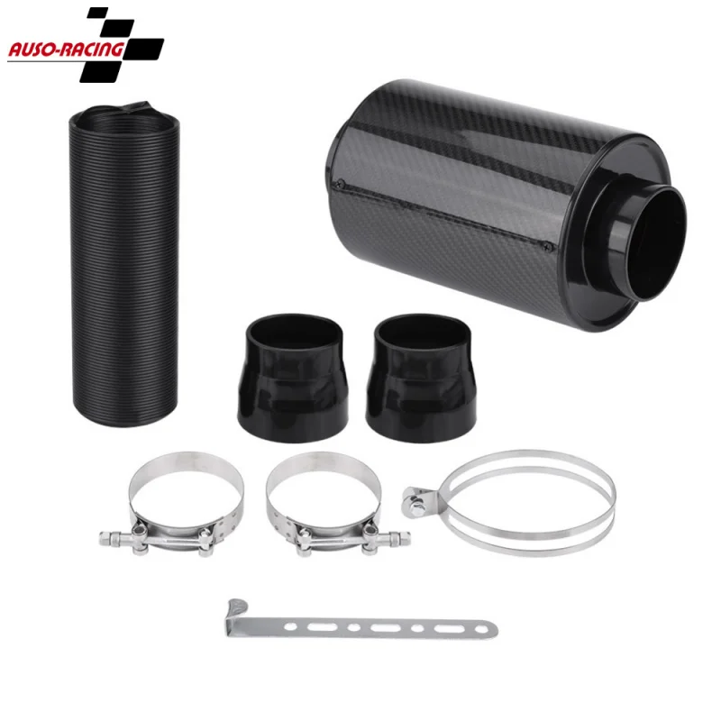 Auto Parts Intake Air Box Suit Auto Air Filter Suit Air Intake Modification High Flow Carbon Fiber Air Box