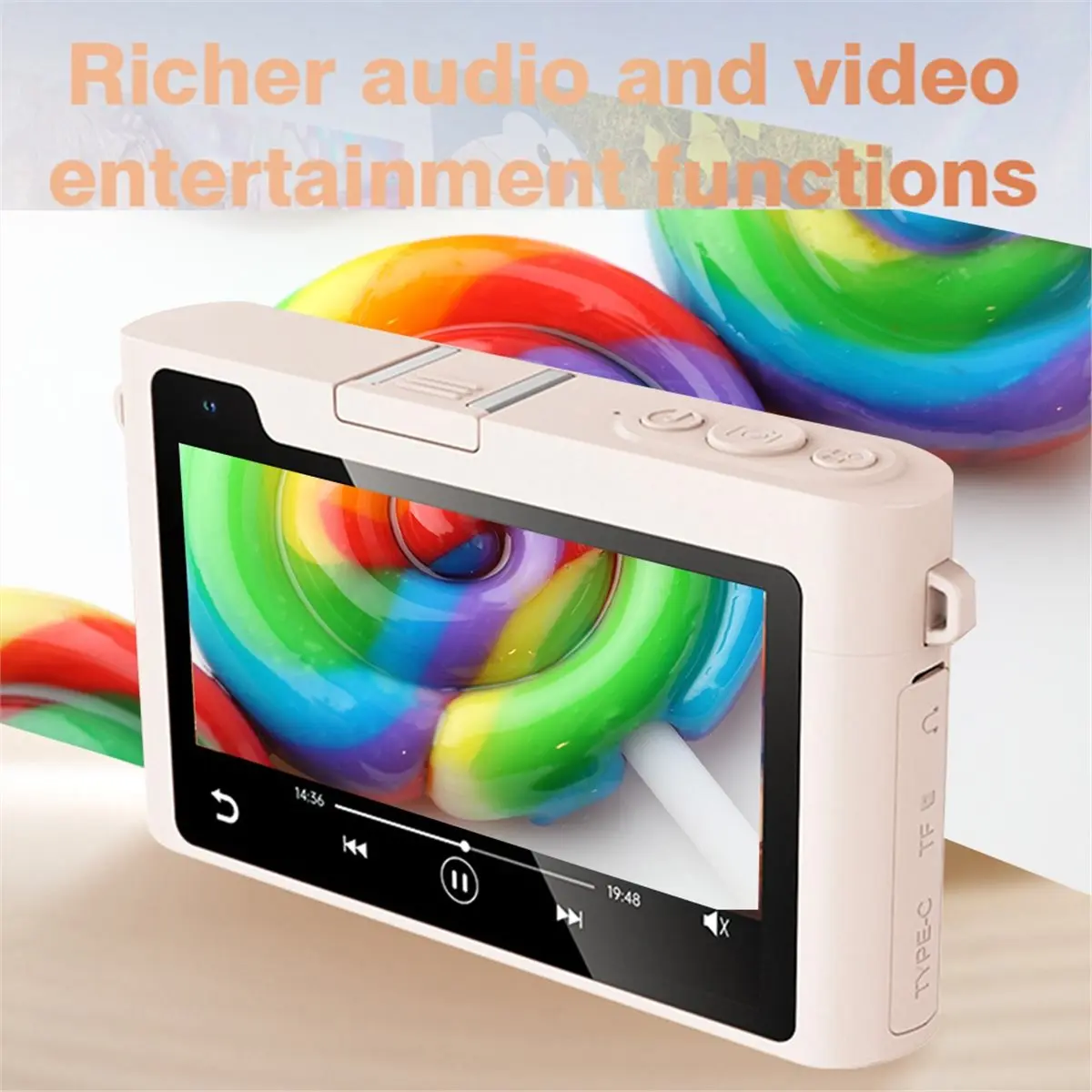 

Цифровая камера M05K CCD с Wi-Fi, 7200W пикселей, HD, двойная камера, автофокус, 4-дюймовый сенсорный экран, ретро-дизайн, начальный уровень