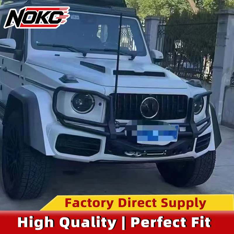 B Style Widebody Front Bull Bar For Mercedes W464 G63 G800 Front Bumper Guard Heavy DutyFront Crash Protection Bar view 3