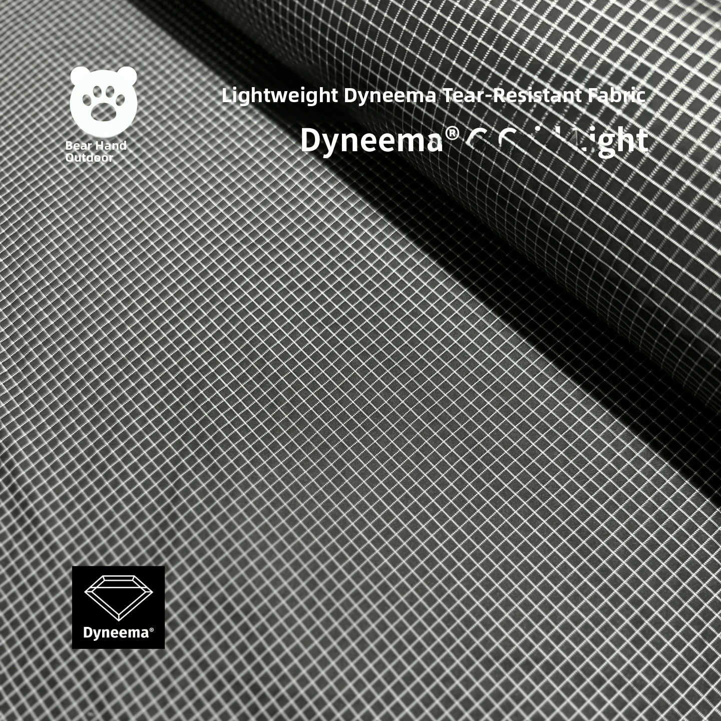 

Ультралегкая ткань Dyneema для активного отдыха, устойчивая к разрывам, из нейлонового материала, водонепроницаемая, прочная ткань для кемпинга и походов.