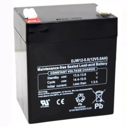 For LEOCH DJW12-5.0 DJW12-5 12v5AH