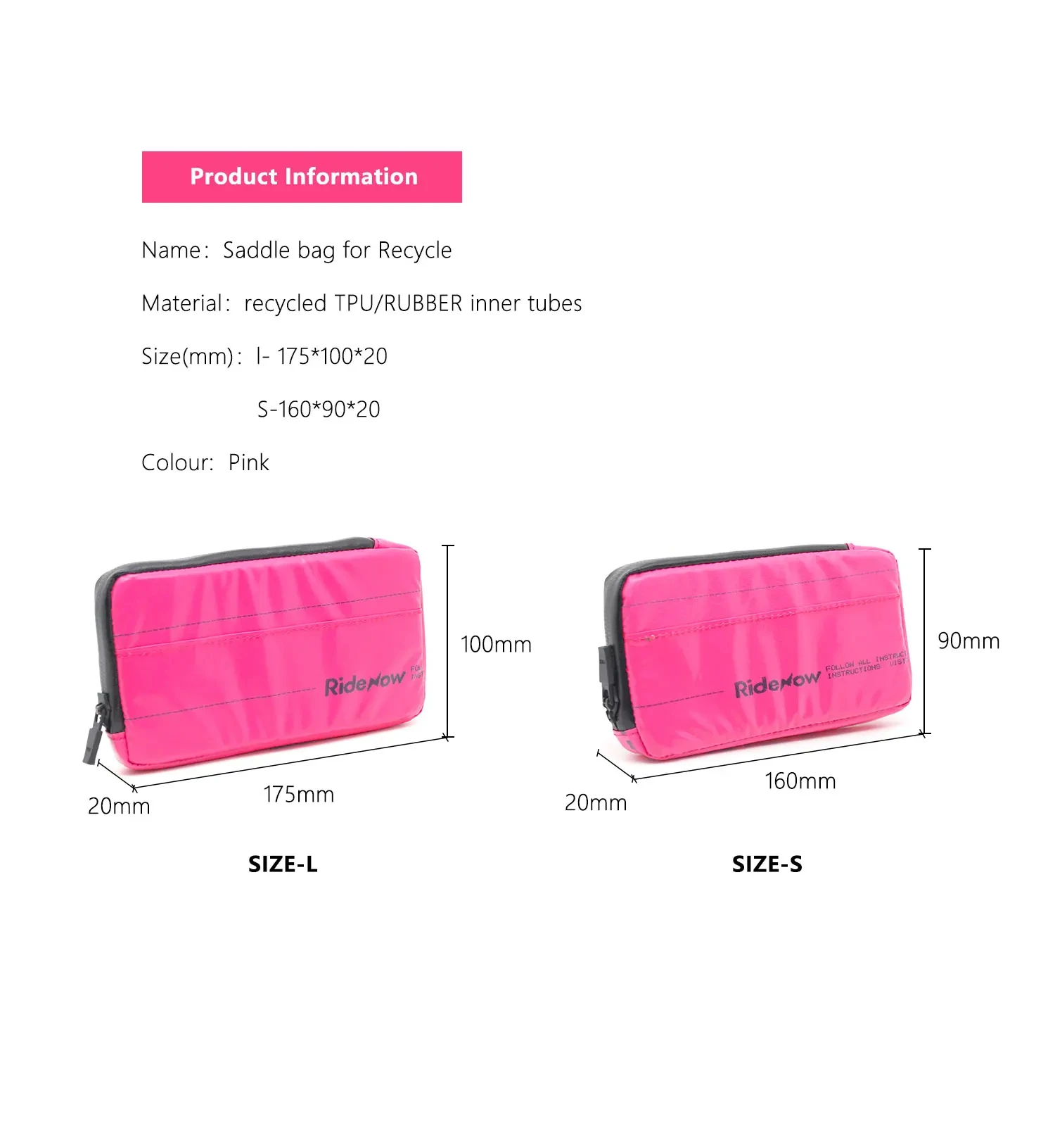 RIDENOW Cycling Mobile Phone Bag TPU Multi-functional Wallet Card Bag Portable Bicycle Cycling Pocket Bag Commute Bag