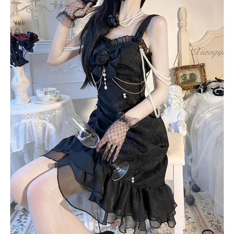 Women sexy dress Gothic girl dress Chinese style cheongsams lolita dress Lolita costume Halloween cosplay