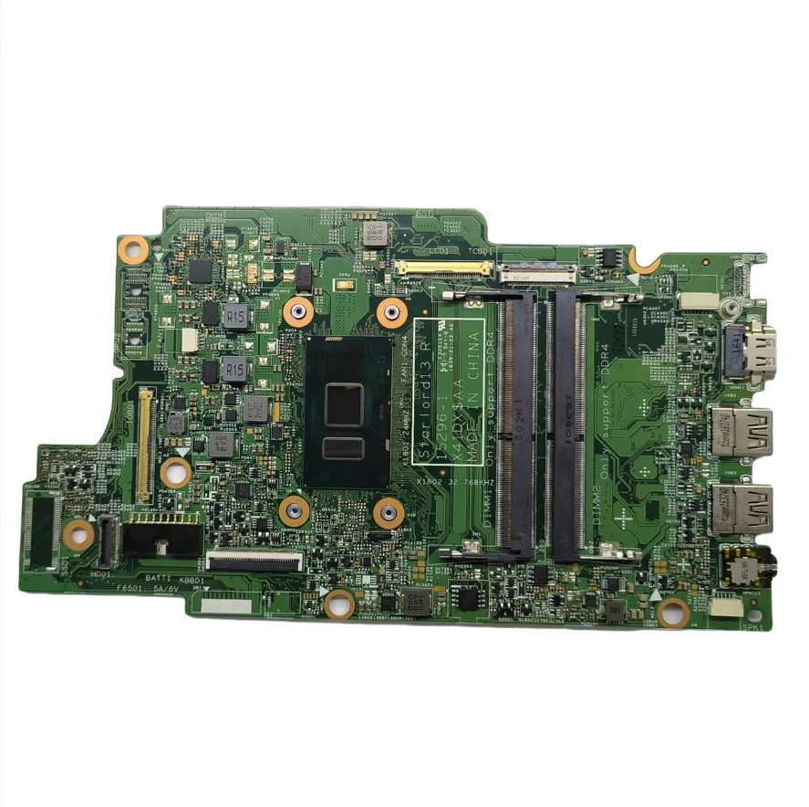 

0PJDNR PJDNR для ноутбуков Dell Inspiron 13 5368 2-в-1 и 15 5568 2-в-1, материнская плата с интегрированным процессором 15296-1 i7-6500U