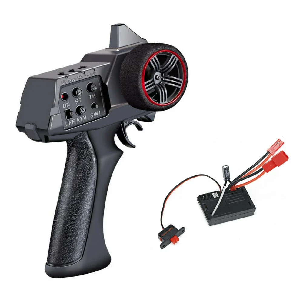 

AUSTAR AX7S 2.4G 3CH Remote Transmitter with AX7S 20A Brushed 2in1 Receiver for XiaoMi Jimny WPL MN 1/14 1/16 1/18 1/24 RC Cars