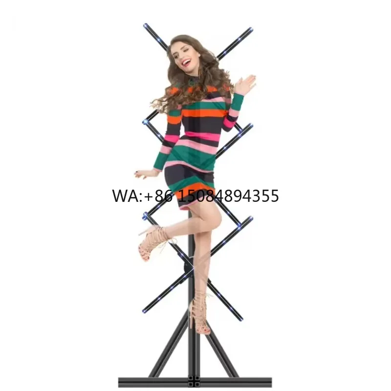 

85cm 100cm Floor Stand Splicing 3D Hologram Fan Olograma Holographic Projector Video Wall Display