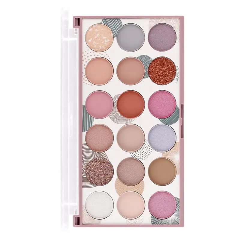 PMurcia-Palette de fards à barrage colorés, 18 couleurs, fard à barrage étanche, scintillant, maquillage de beauté professionnel, 256