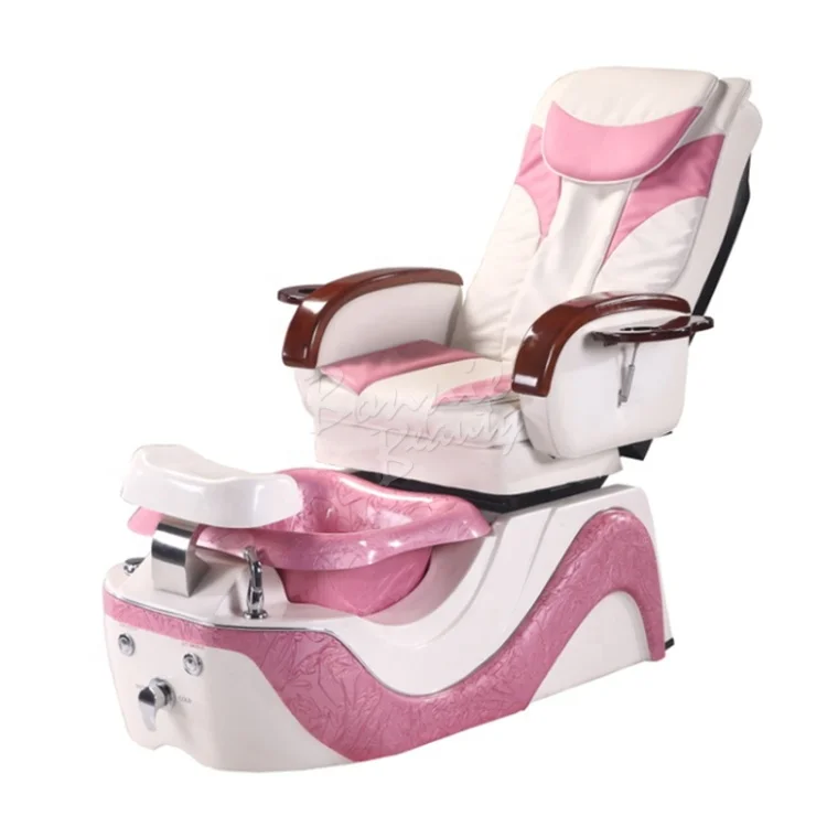 

Luxury Modern Pedicure Spa Massage Chair Adjustable Seat Backrest High Grade Whirlpool For Manicure Foot Massage For Nail Salons