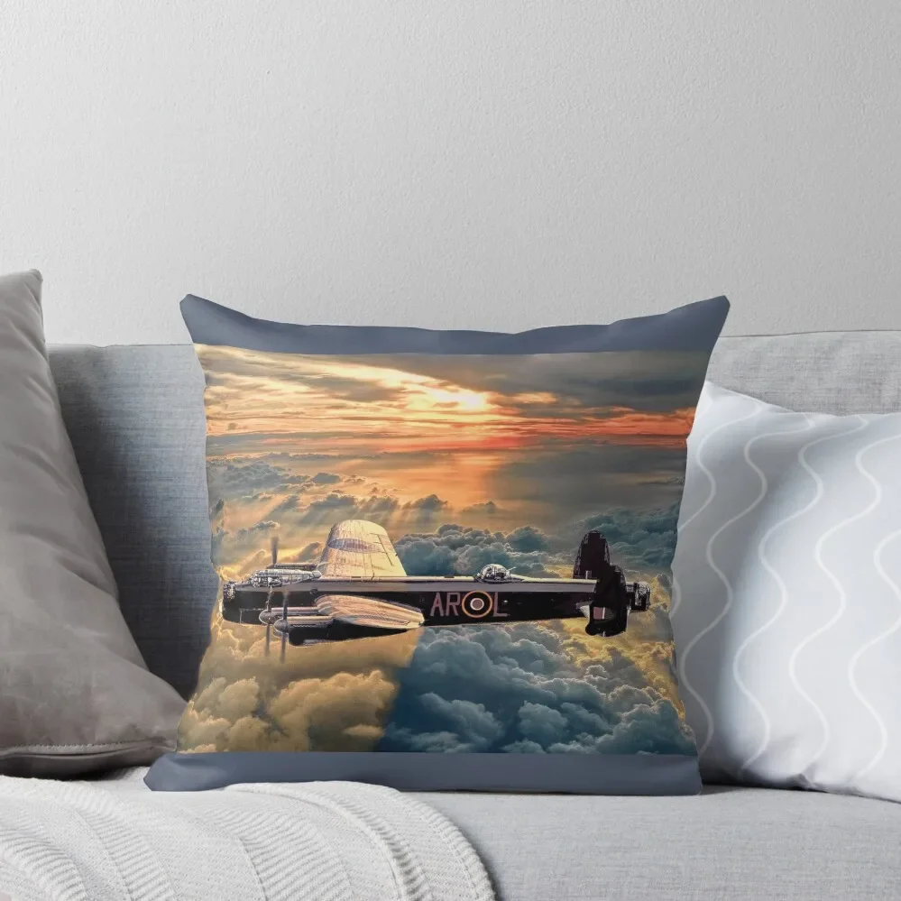 Avro Lancaster Bomber PA474 Throw Pillow New year Covers For Sofas pillow