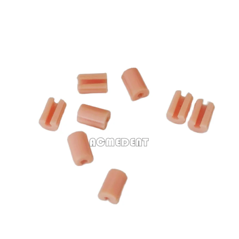 20 pieces Dental Rider Female Riders Fits Hader Bar Attachment Bolt Small Pink