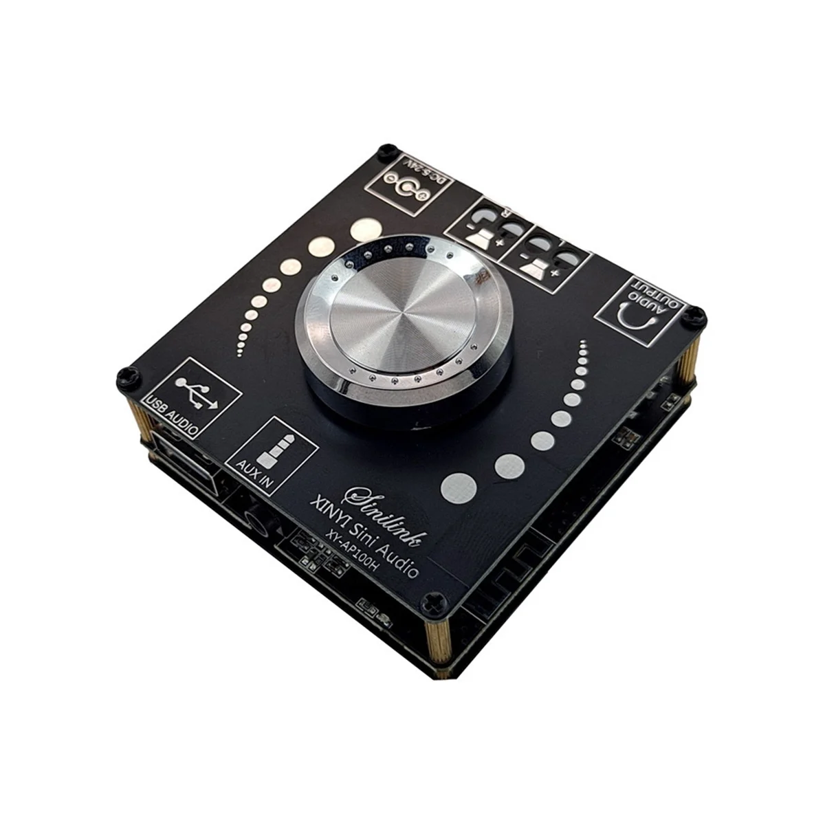 A57G-XY-AP100H 100Wx2 BT5.0 Плата цифрового усилителя TPA3116D2 100 Вт + 100 Вт Левый и правый двухканальный стерео аудиомодуль HIFI 2.0