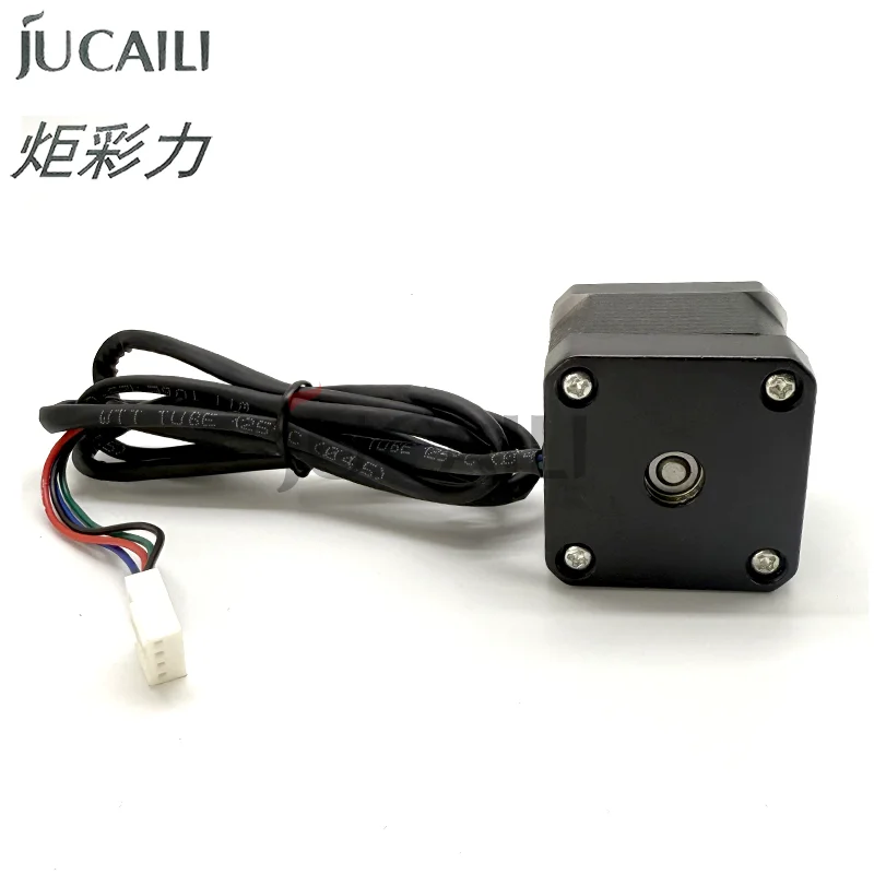 JUCAILI New Cap station lifting motor for Hoson Inject printer WTT Tube 125℃ with Cable and Connector