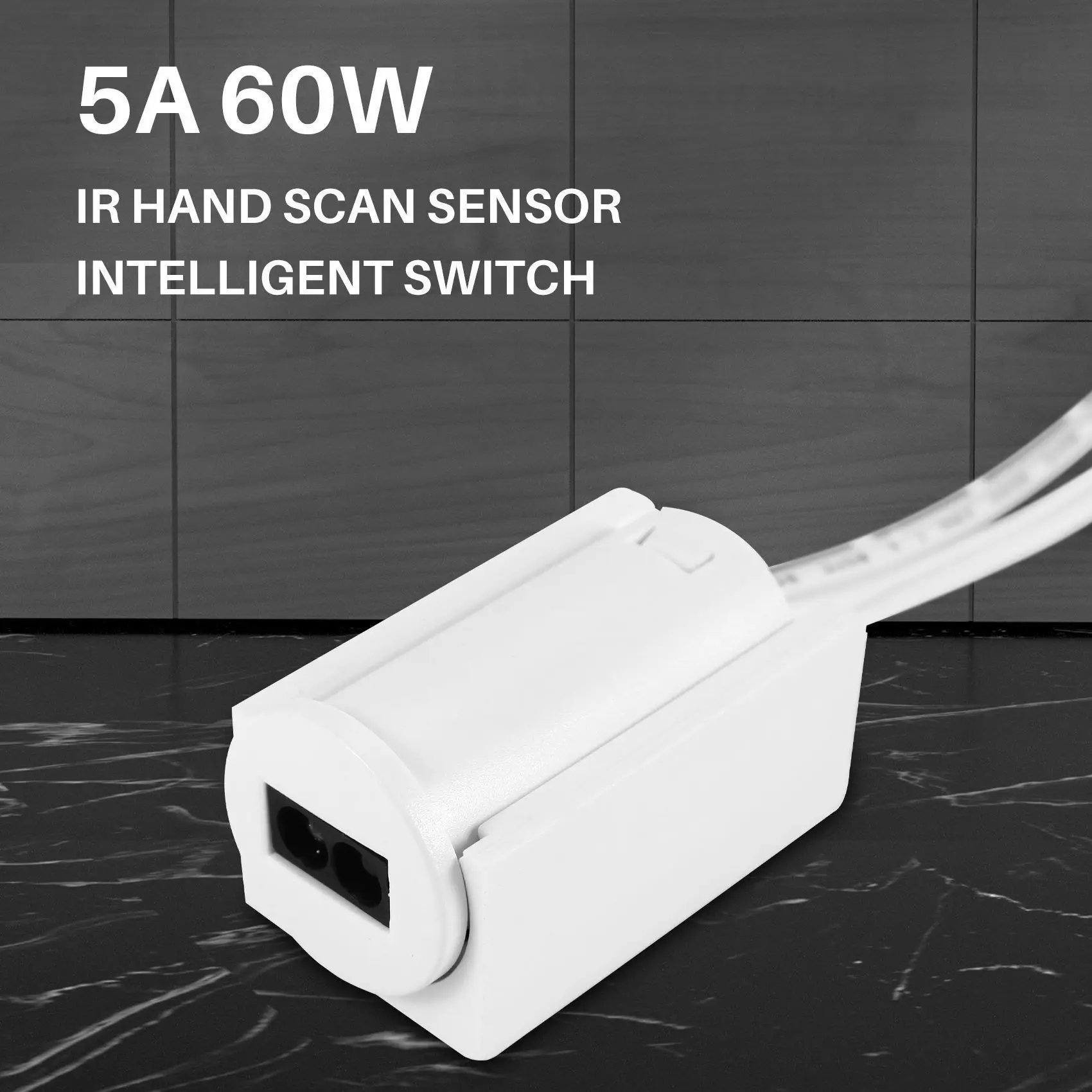 5A 60W Ir Hand Sweep Sensor Smart Switch Dc 12V/24V InterrUpteUr Connector Hand Wave Light Motion Switch for Led Strips