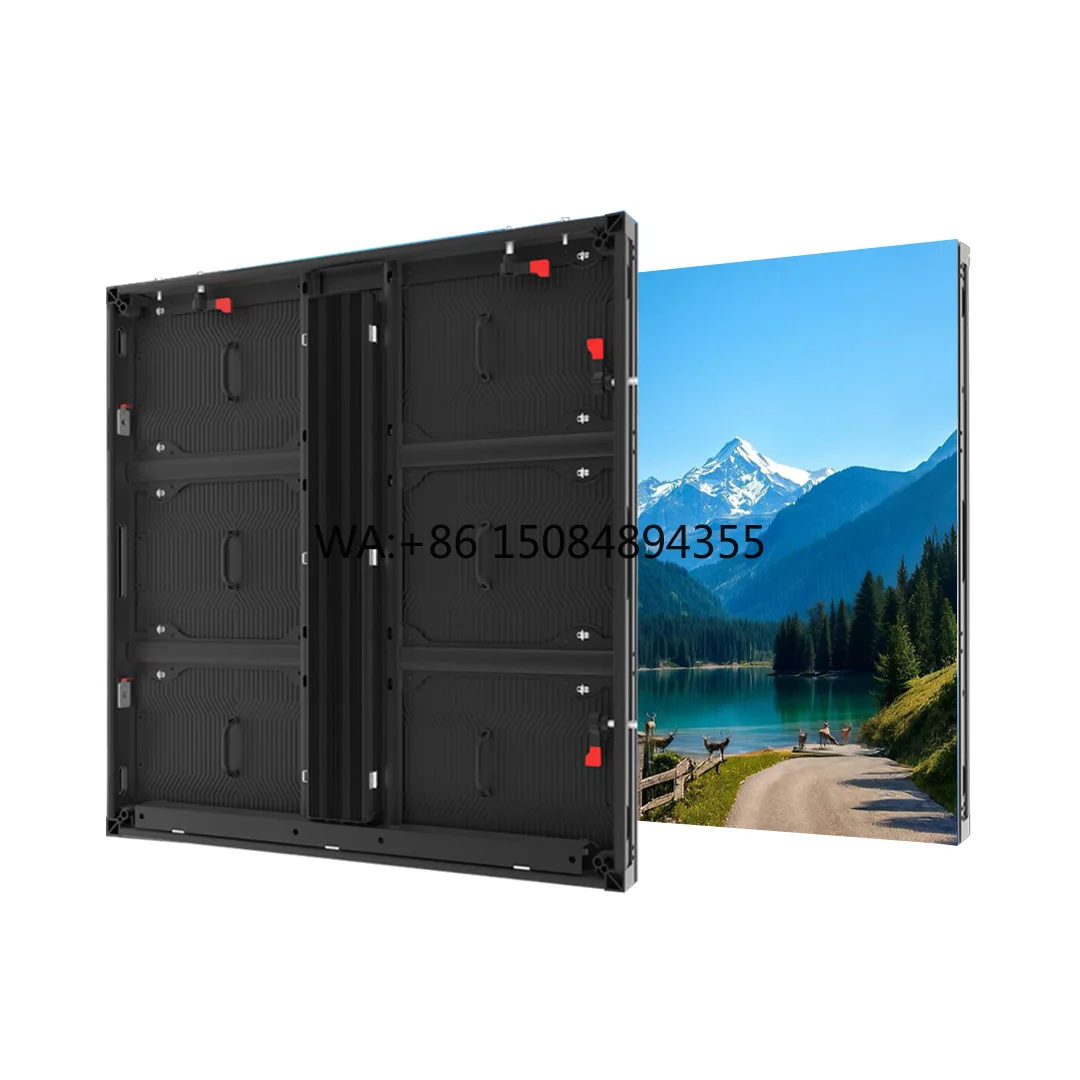 

Outdoor P5 LED Advertising Display Aluminum Profile Cabinet, High Brightness, Weather Resistant Structure