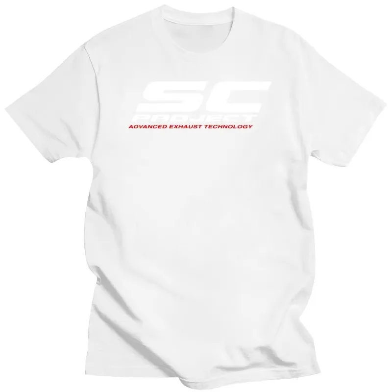 Marke Neue Sc-Projekt Auspuff Gsx-R Herren Sport T-Shirt Rundhals T Shirt