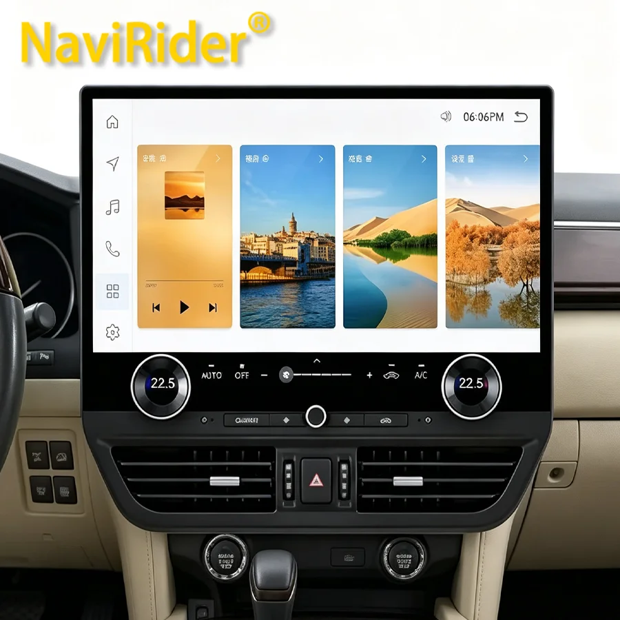 M 19.8inch Touch Screen For Lexus Lx570 Android Car Radio Carplay GPS Video Player Multimedia Head Unit Android Auto Navigation