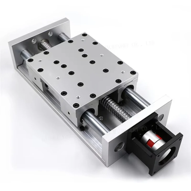 

Load-bearing capacity 120kg 2 linear guides + 4 sliders + 1 ball screw electric linear slide, chrome oxide