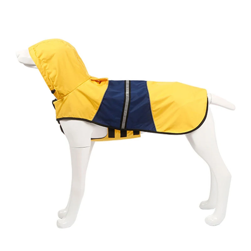 Big Dog Raincoat Pug French Bulldog Corgi Shiba Inu Border Collie Samoyed Husky Labrador Golden Retriever Waterproof Clothing