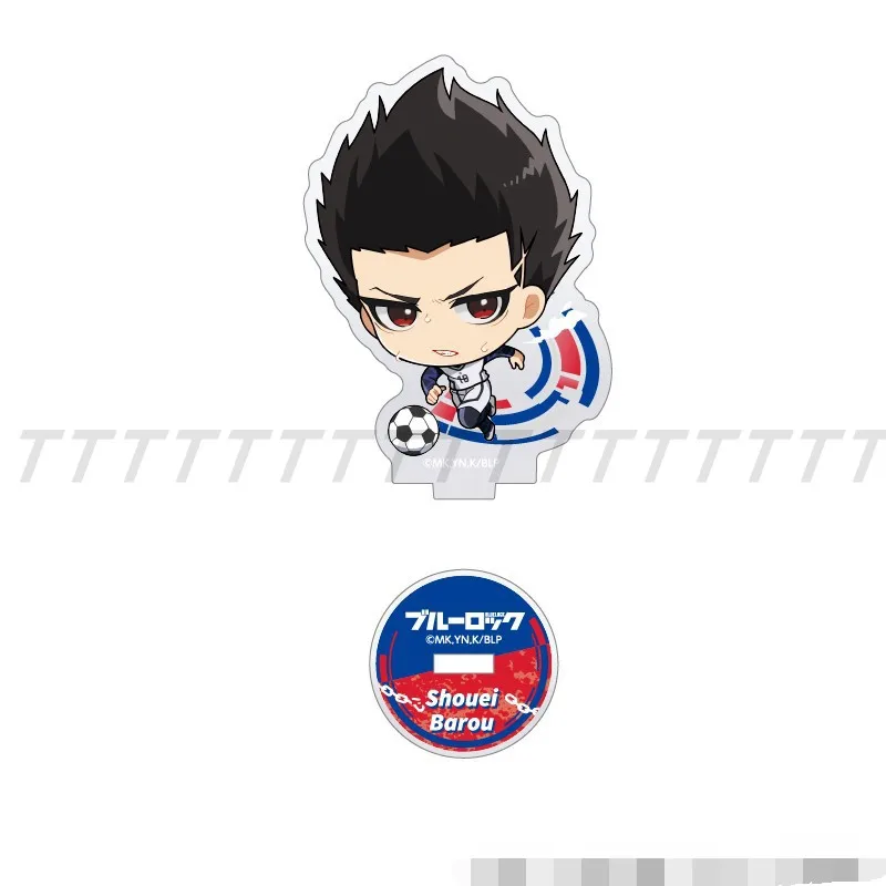 Game Itoshi Rin Chigiri Hyoma Bachira Meguru Nagi Seishiro Acrylic Stand Doll Anime Mini Figure Model Plate Cosplay Toy for Gift