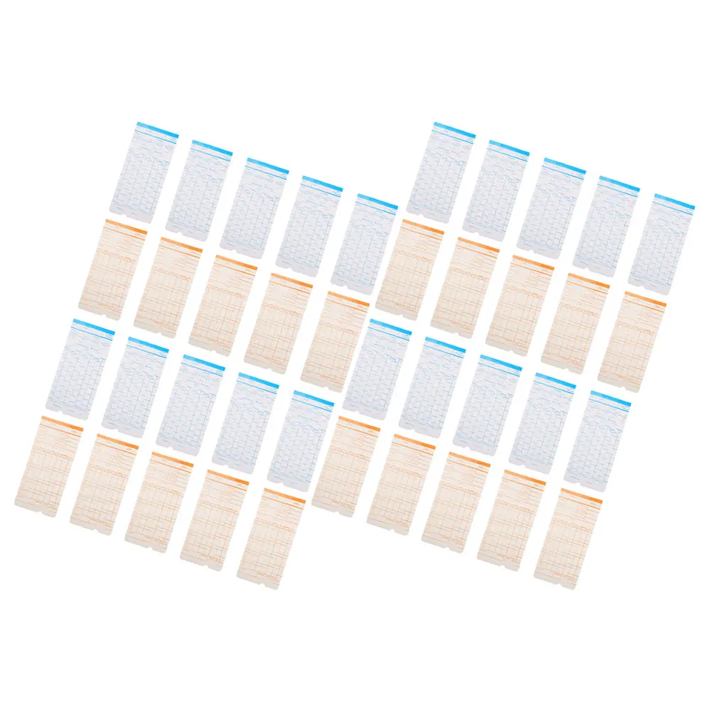 190 Sheets Timecard Sheets Office Use Attendance Recording Cards Paper for Employee Time Tracking Time Cards