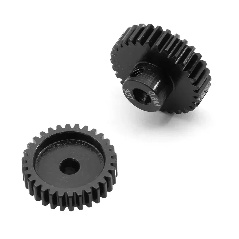 5pcs 0.8M 32P 3.175 5mm 11T 13T 15T 17T 18T 20T 24T 28T 30T 35T Hardened Steel Pinion Gear Motor Gear For 1/8 1/10 RC Model Car