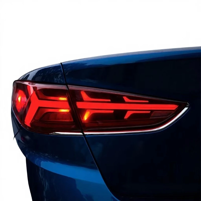 Modified LED Tail Light Assembly with Sequential Turn Signal Lights for  9th Generation