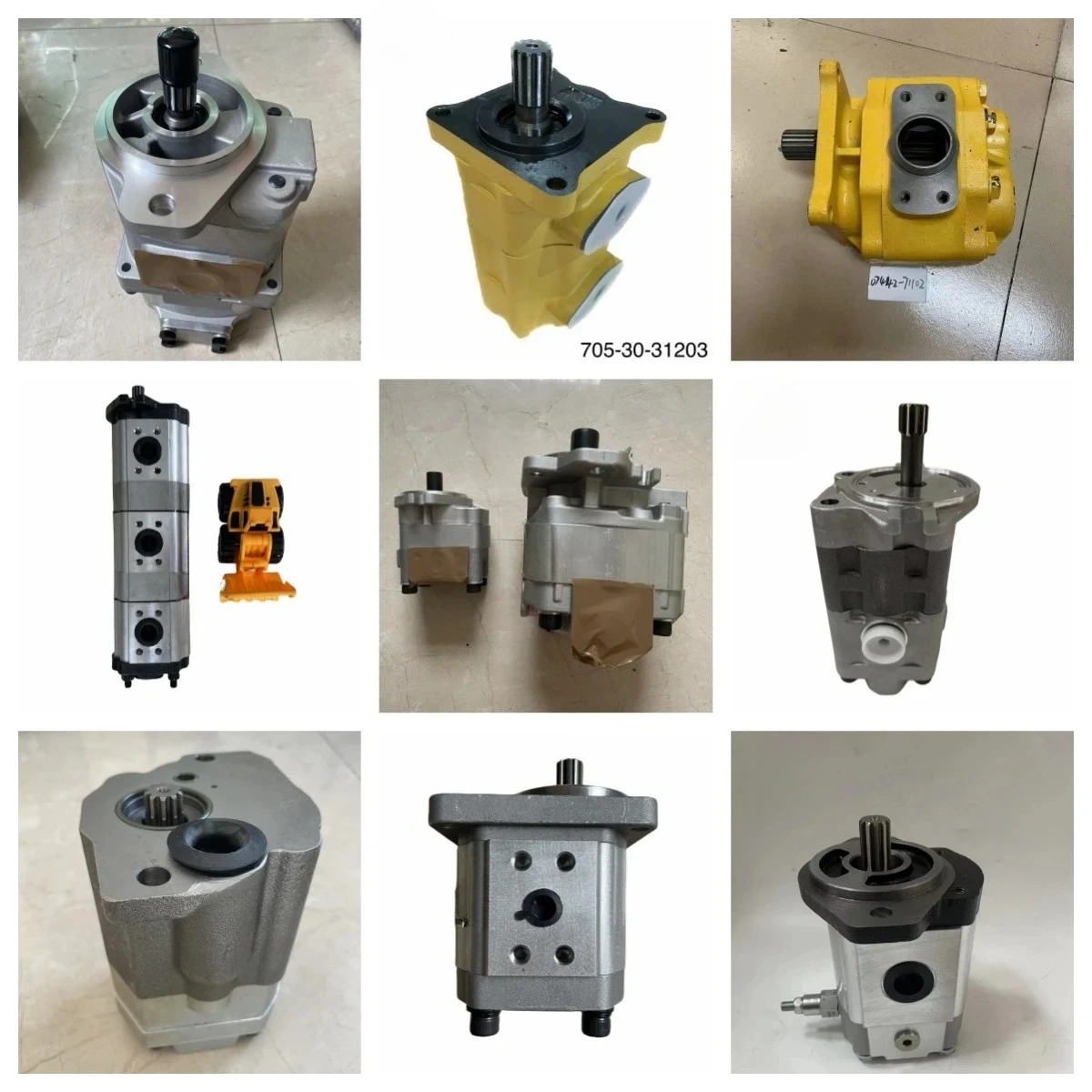 PC800-8 Hydraulic Gear Pump 705-43-01150 7054301150 705-51-20240 705-51-20390 7055636051 7055120240 7055120390 7055636051