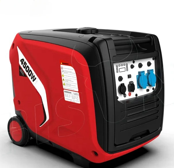 

Custom 5500w Silent Type Portable Power Gasoline Inverter Generator