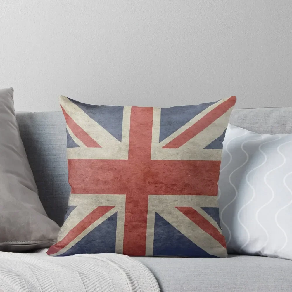 UK Flag Pillow - Union Jack Cushion Throw Pillow Cushion Cover Luxury New year pillow