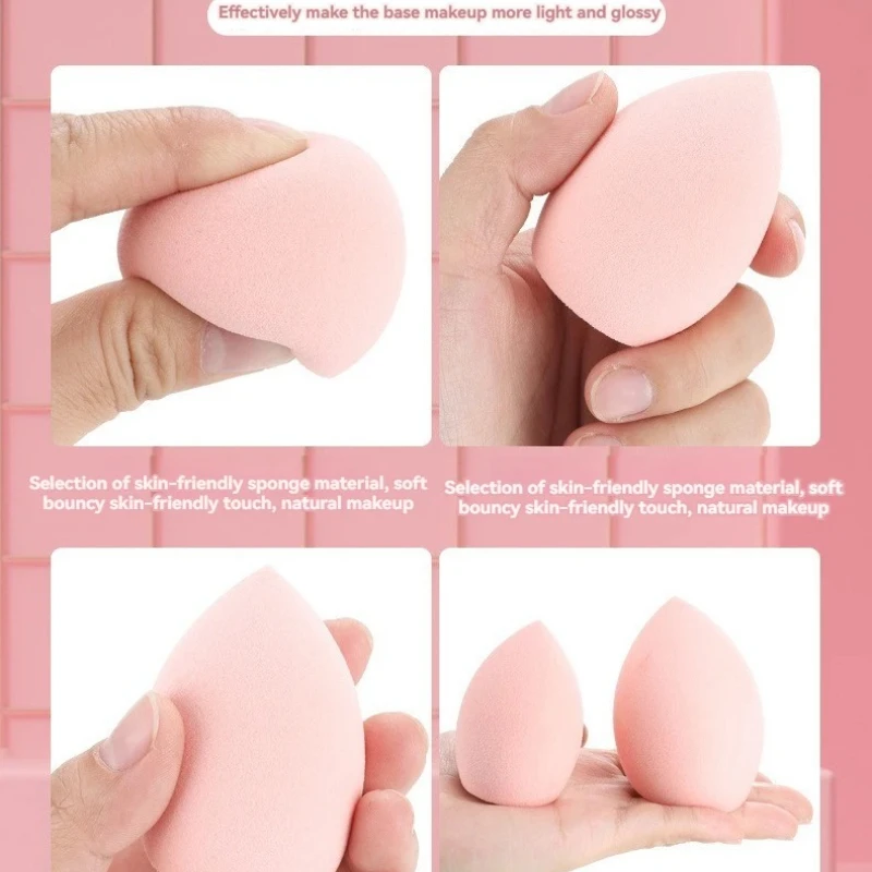 4/8PCS Beauty Eggs Set Seamless Smudging More Hygienic Prevents Bacteria Buildup Create A Flawless Makeup Look Beauty Egg Case