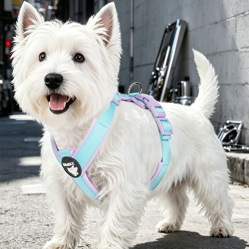 Dog Harness for Small Medium Large Dogs No Pull Breathable Adjustable Pet Chest Strap Outdoor Dog Supplies Puppy Vest Harness