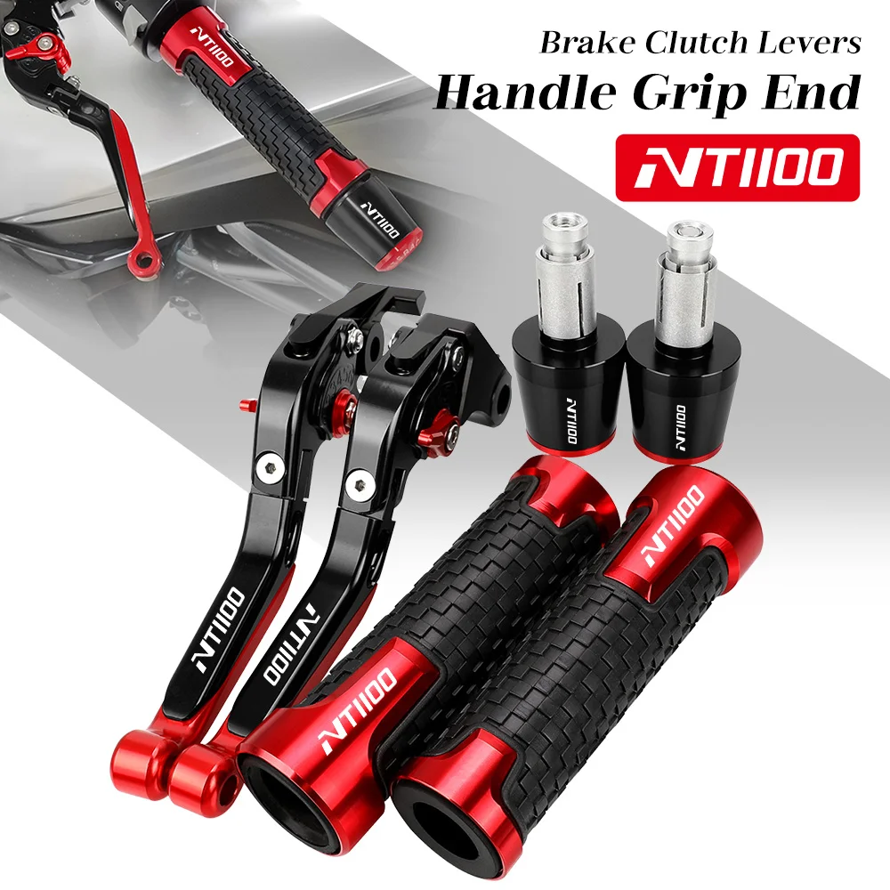 

NT 1100 Motorcycle Foldable Brake Clutch Lever Handlebar Grip Ends Handlebrake Handle Levers For Honda NT1100 DCT 2022 2023 2024