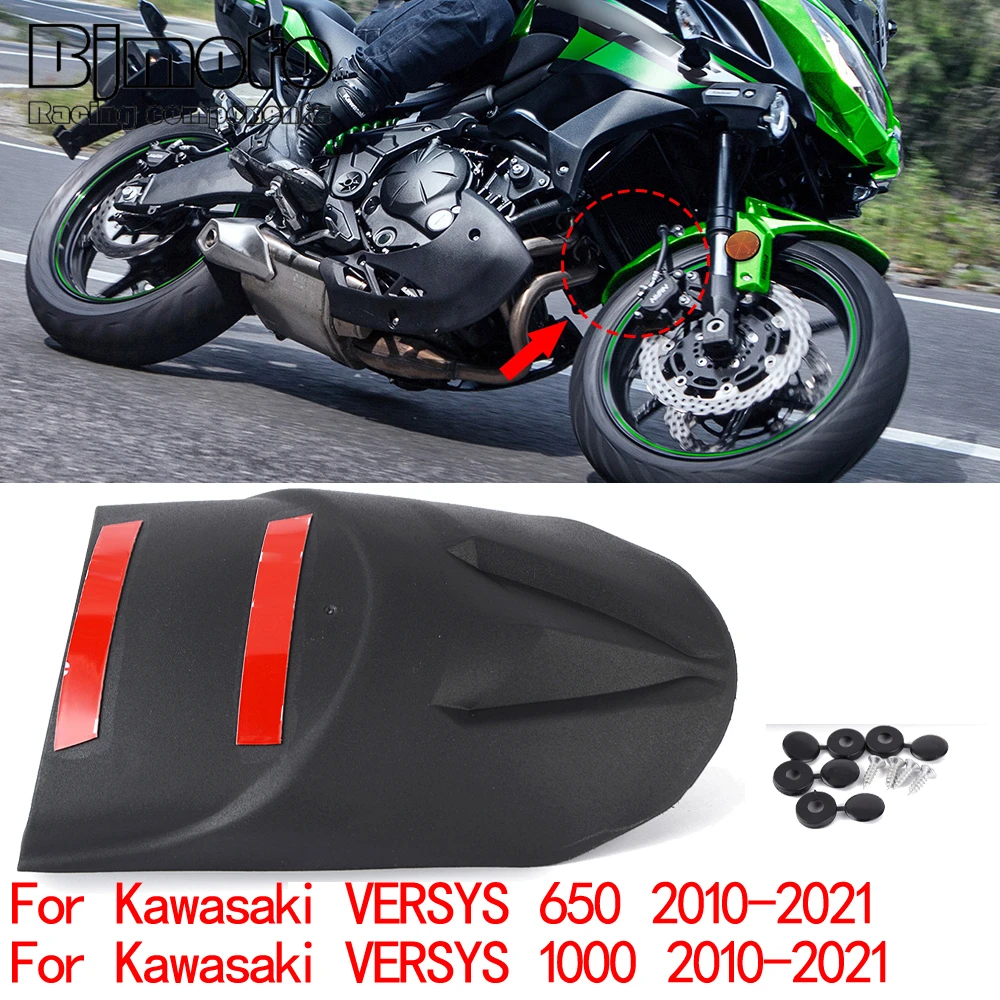 Front Fender Extender For Kawasaki VERSYS 650 1000 2010 2011 2012 2013 2014 2015 2016 2017 2018 2019 2020 2021