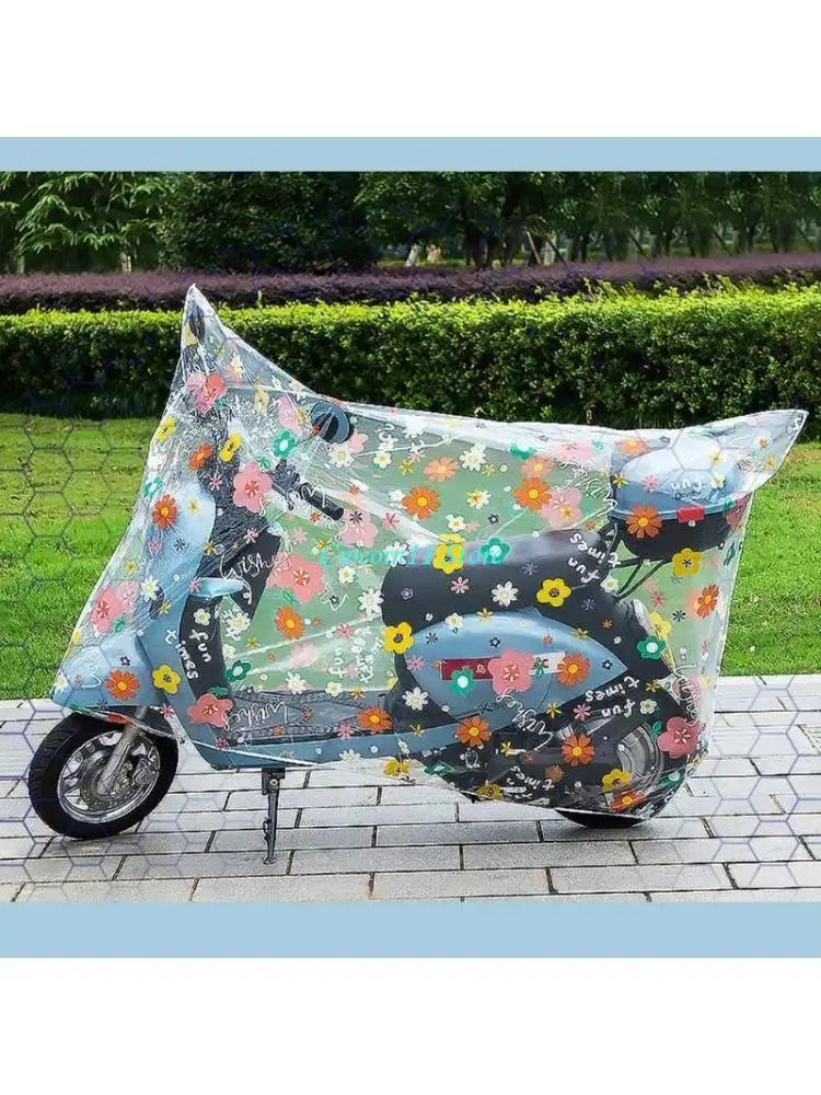 Y1UB Universal Motorbike Waterproof Cover All Season Scooter Rainproof Sleeve Cover