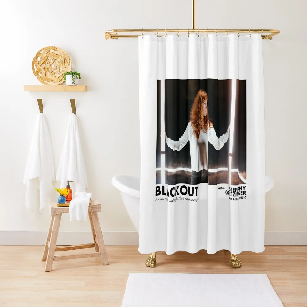 

Blackout - Steffany Gretzinger Shower Curtain Bathroom Box Washable Waterproof Fabric Shower Bathroom For Shower Cover Curtain