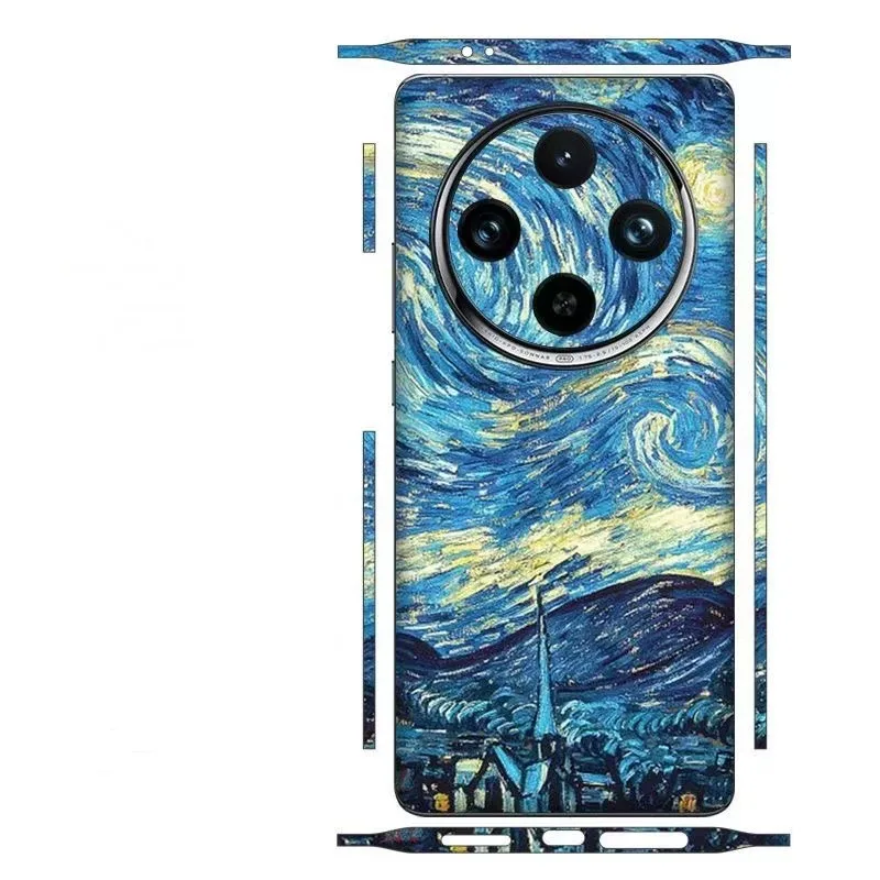 

Colorful Decal Skin for Vivo X100PRO /X100 Back Film Cover Wrap Rear Screen Protector Anti-scratch Durable Sticker