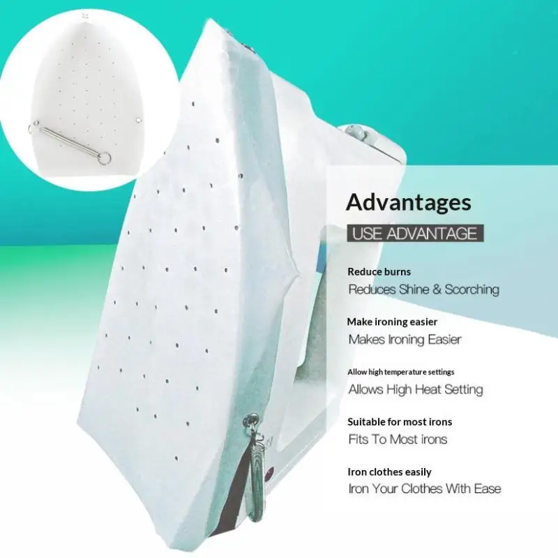 NEW Household Laundry Supply Universal Iron Shoe Protective Shield Anti Scorch Ironing Cloth Pad Protect Clothing During Ironing