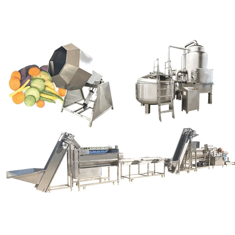 Vacuum Frying Machine with Water Cooling System for Mango Crisp Making Low Temperature Food Processing
