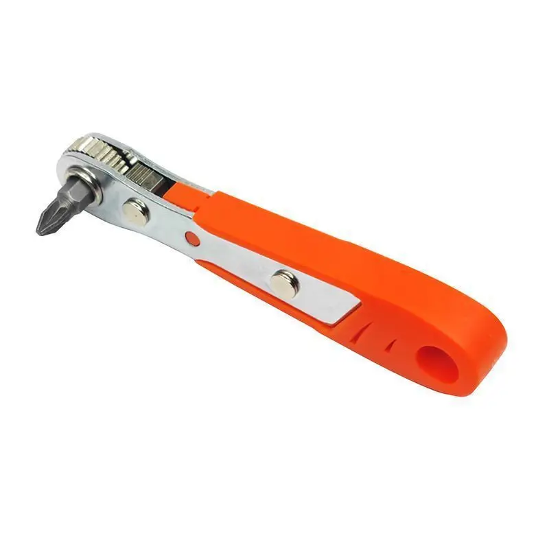 

Mini 36-tooth Ratchet Screwdriver Dual-use L Bending Wrench Small Space Maintenance Operation Screwdriver Socket Tool