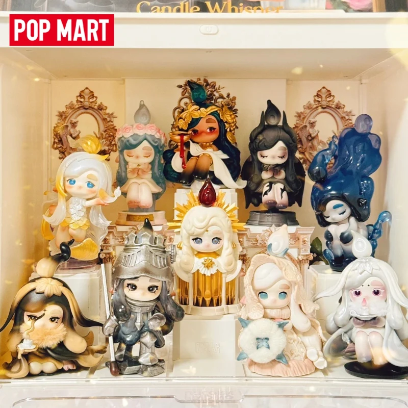 

Genuine POPMART CHAKA Candle Whisper Series Blind Box Candle Elf Quiet Light and Shadow Philosophical Sense Figure