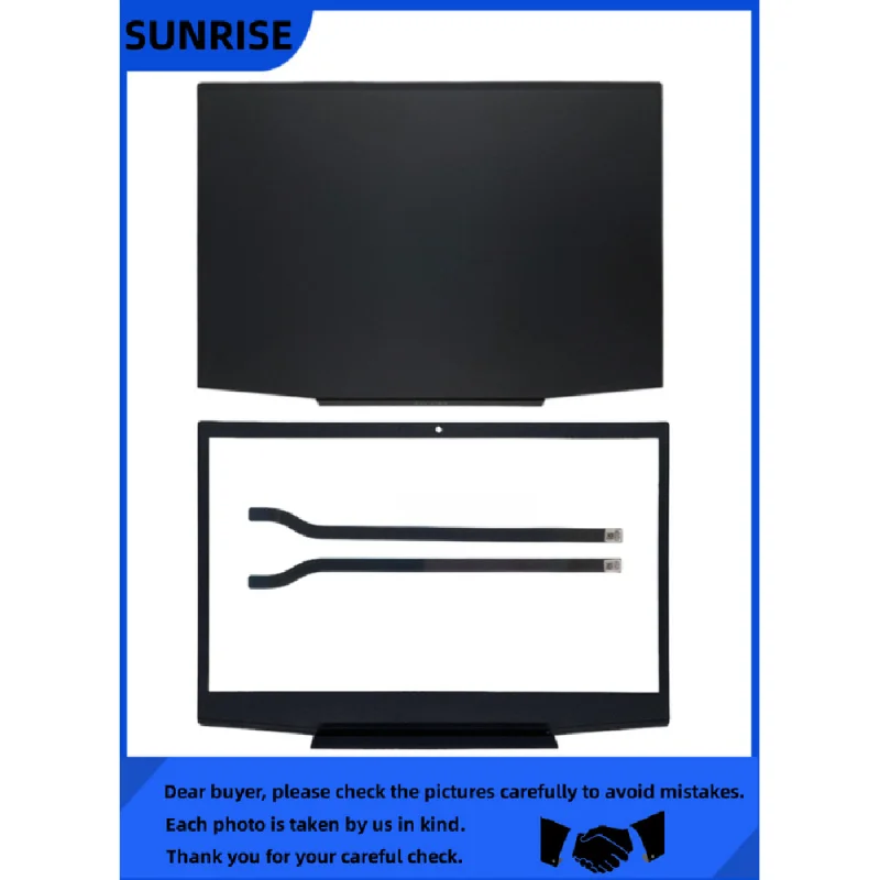 Ap+ L20314-001 For HP Pavilion 15-CX Series TPN-C133 LCD Back Cover Front Bezel New