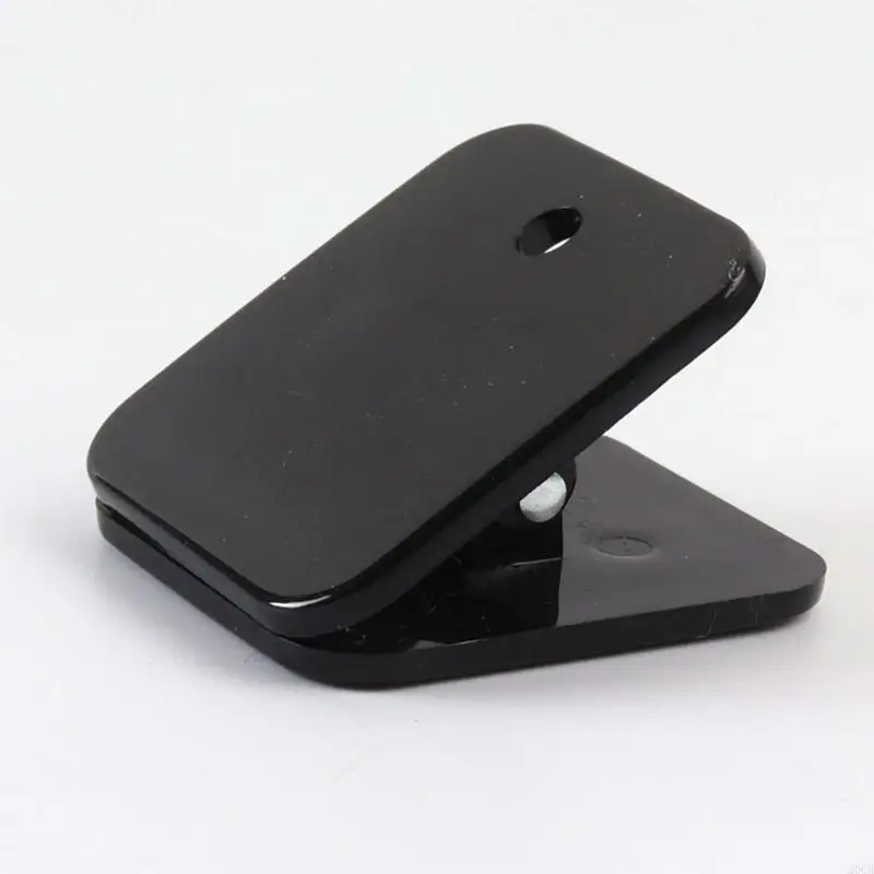 20cb 10pcs 아크릴 종이 클립 정사각형 종이 클램프 문서 주최자 클립 30x32mm