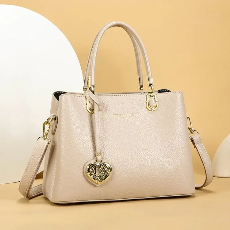 

Minimalist Stylish Crossbody Bag for Women, Large Capacity Soft Leather Top-handle Bag, High-quality Textured Shoulder Bag