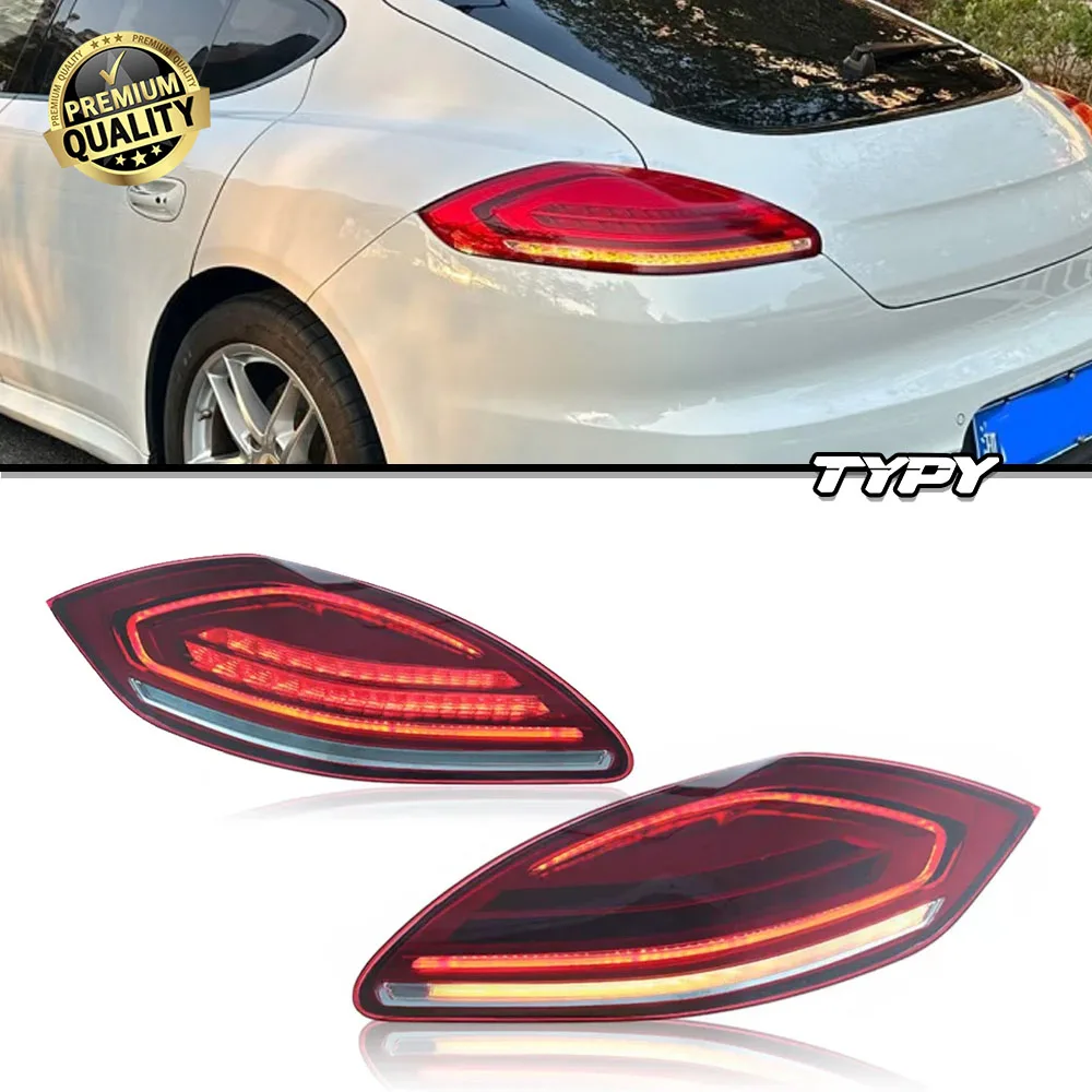 

TYPY автомобильный задний фонарь для Porsche Panamera 970.1 задний фонарь 2010-2013 светодиодный задний фонарь аксессуары последовательный указатель поворота