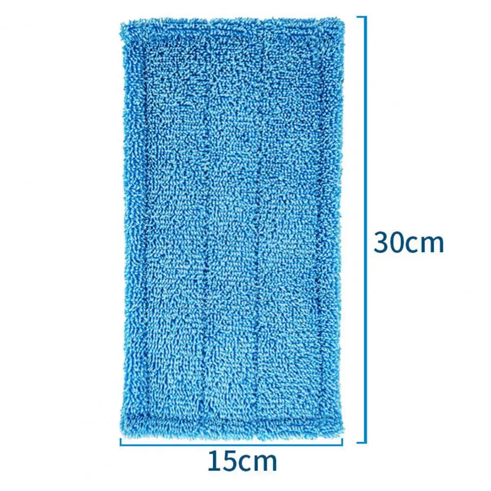 Mop Cloth Replaceable Wet/Dry Use Water Absorption Soil Grasping Ability Detachable Wide Compatibility Pad For Swiffer Sweeper